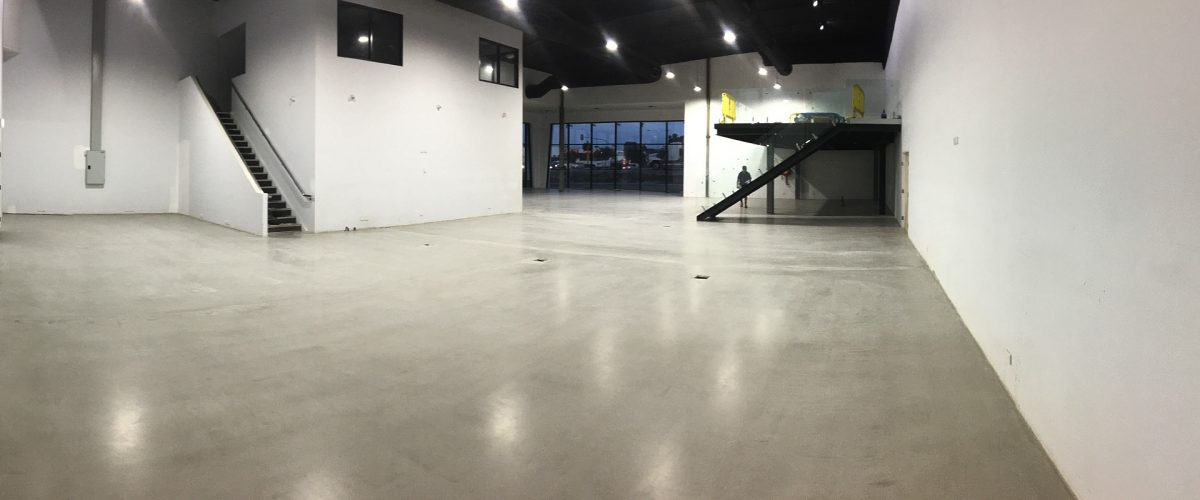Polished Concrete Overlay Floor